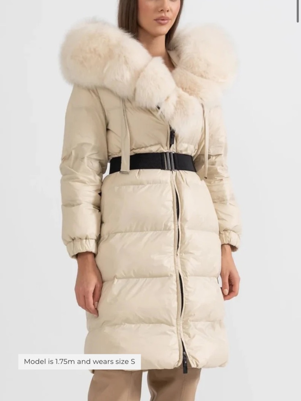 Sierra Darien Luxury Down Coat w/ Fur Hood – NWT – XS